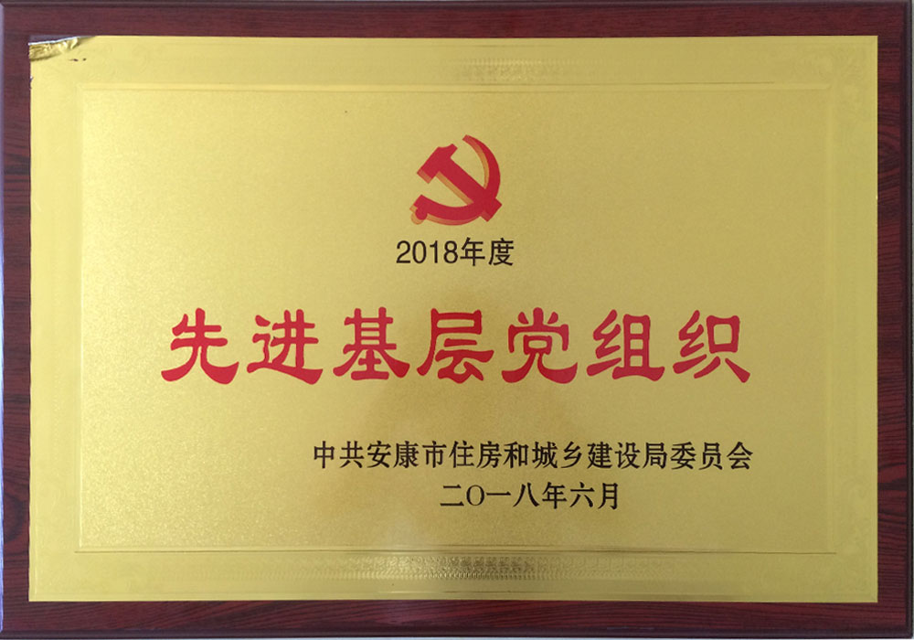  2018年先進基層黨組織